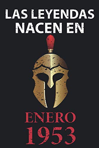 Las leyendas nacen en enero 1953: Regalo de cumpleaños perfecto para hombre y mujer de 68 años I...