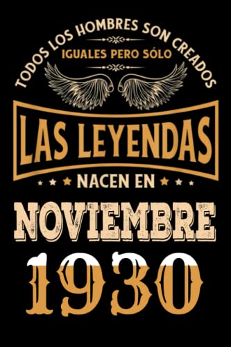 Regalo de 92 Cumpleaños Para Hombre : Las Leyendas Nacen en Noviembre 1930: Regalos de Cumpleaños...