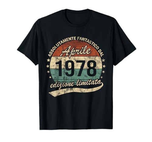 Ofertas y reviews regalos cumpleaños Camiseta Personalizada abril 1978