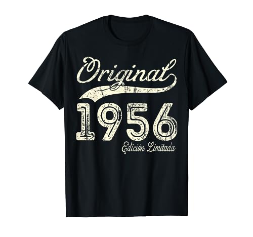 Original 1956 67 Años Cumpleaños Hombre Fabricado En 1956 Camiseta