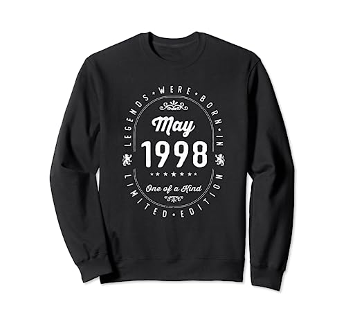 Legends Were Born In May 1998 Cumpleaños Sudadera