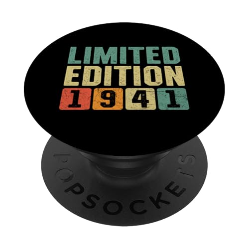 Edición Limitada Cumpleaños 1941 PopSockets PopGrip Adhesivo