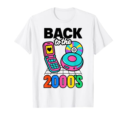 Regreso a los años 2000 Retro Nostalgic Party Gift Camiseta