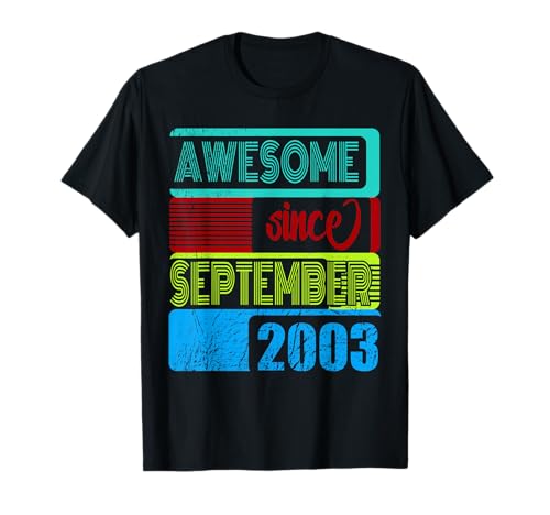 23 cumpleaños Impresionante Desde septiembre 2003 B Day Camiseta