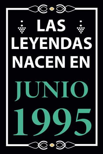 Las leyendas nacen en Junio 1995: Regalo de cumpleaños perfecto para hombre y mujer de 26 años I...