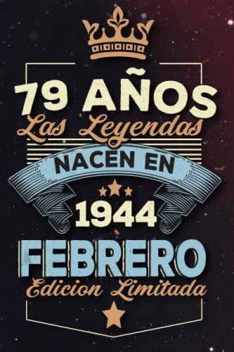 Las leyendas nacen en 79 años 1944 febrero: Ideas de regalos para hombres, ideas de cumpleaños 79...