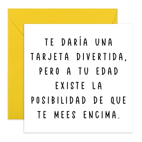 Central 23 - Tarjeta de cumpleaños divertida - Tarjeta de cumpleaños grosera para madre hermana -...