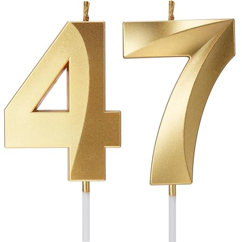 Velas de cumpleaños, velas de número, años de edad, para pasteles, feliz cumpleaños, diseño 3D,...