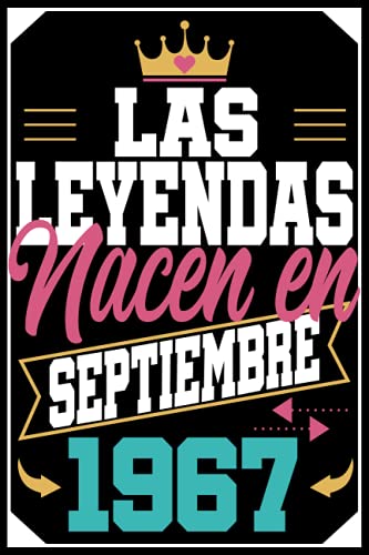 Las Leyendas Nacen En septiembre 1967: Regalo de cumpleaños de 54 años para mujer hombre madre...