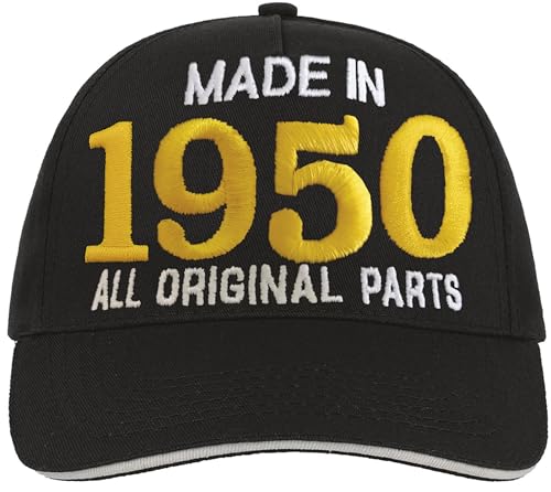 Made in 1950 All Original Parts Sombrero de fiesta de cumpleaños