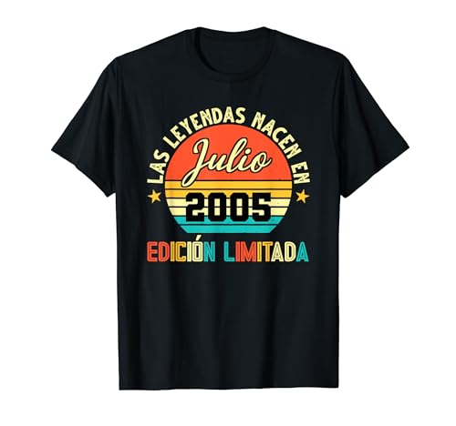 Las Leyendas NACEN en Julio 2005 16 cumpleaños Camiseta