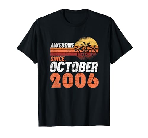 Cumpleaños octubre 2006 Camiseta