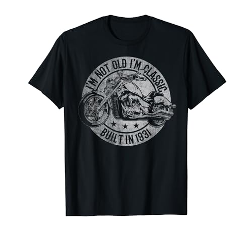I'm Not Old I'm Classic Built 1931 Moto 93 Cumpleaños Camiseta