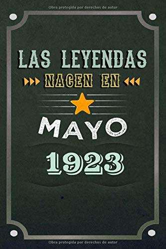 Las leyendas nacen en Mayo 1923: REGALO DE CUMPLEAÑOS, NACIDOS EN LOS AÑOS 1923 Regalos Creativos...