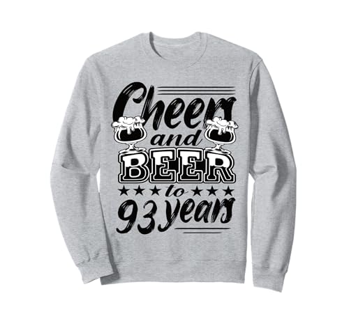 93 Cumpleaños 93 Cumpleaños Marido 93 Cumpleaños Papá Sudadera