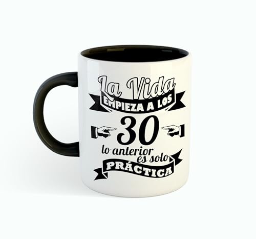 Taza para 30 cumpleaños - Regalo original 30 años - Regalos para hombres 30 años - Regalos para...