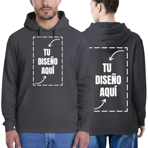 latostadora Sudadera Personalizada Hombre Mujer - Sudaderas Personalizadas Parejas - Sudaderas para...