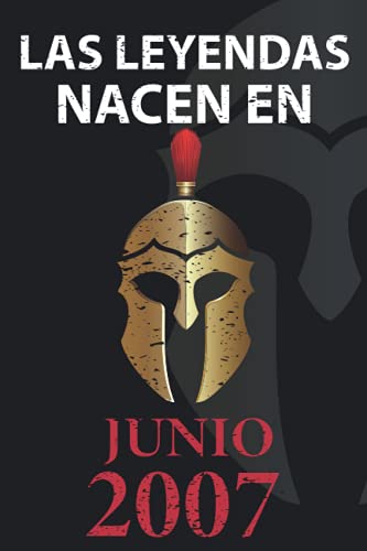 Las leyendas nacen en Junio 2007: Regalo de cumpleaños perfecto para niños y niñas de 14 años I...