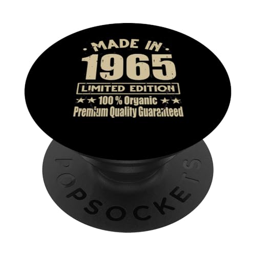 Edición Limitada 1965 Cumpleaños 1965 Nacido en 1965 PopSockets PopGrip Adhesivo