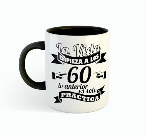 Taza para 60 cumpleaños - Regalo original 60 años - Regalos para hombres 60 años - Regalos para...