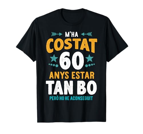 M'ha Costat 60 Anys Català Samarreta 60 Cumpleaños 60 Años Camiseta