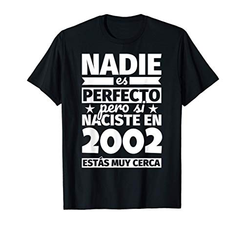 2002 cumpleaños divertido regalo de cumpleaños Camiseta