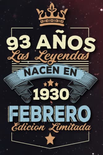 Las leyendas nacen en 93 años 1930 febrero: Ideas de regalos para hombres, ideas de cumpleaños 93...