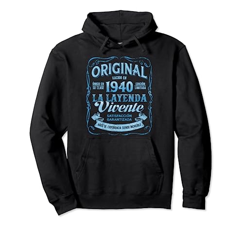 Original Nacido En 1940 Edición Limitada 84 Cumpleaños Sudadera con Capucha