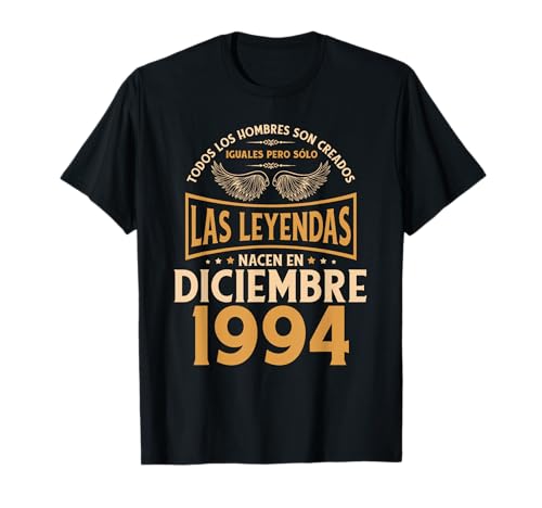 Cumpleaños Hombre Regalos Las Leyendas Diciembre 1994 Camiseta
