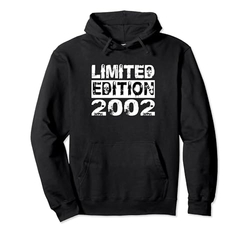 Edición limitada 2002 Cumpleaños 2002 Edición Cumpleaños Sudadera con Capucha