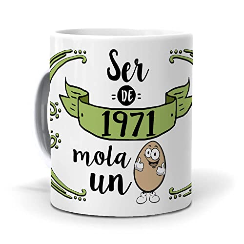 mundohuevo Taza Ser de 1971 Mola un Huevo