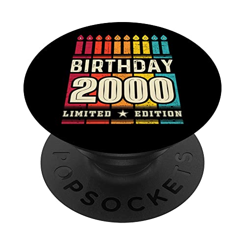 2000 Popsocket para teléfono edición limitada 2000 cumpleaños 2000 PopSockets PopGrip...