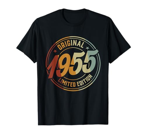 1955 Cumpleaños Para El 70 Cumpleaños Camiseta Cumpleaños 70 Camiseta