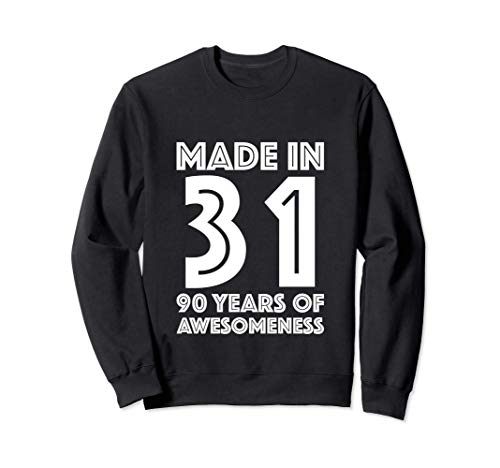 Regalos de 90 cumpleaños para su mujer Abuela de 90 años Sudadera
