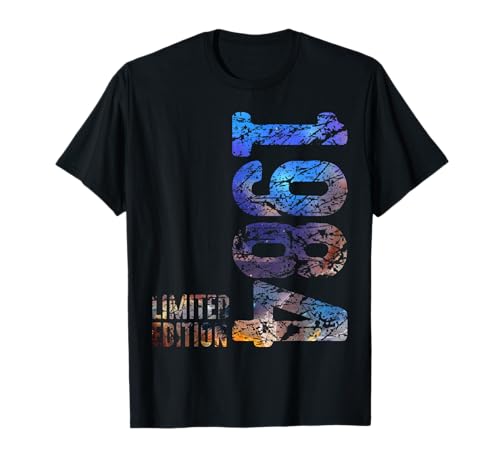 42 cumpleaños hombre mujer 42 años 1984 regalo decorativo divertido Camiseta