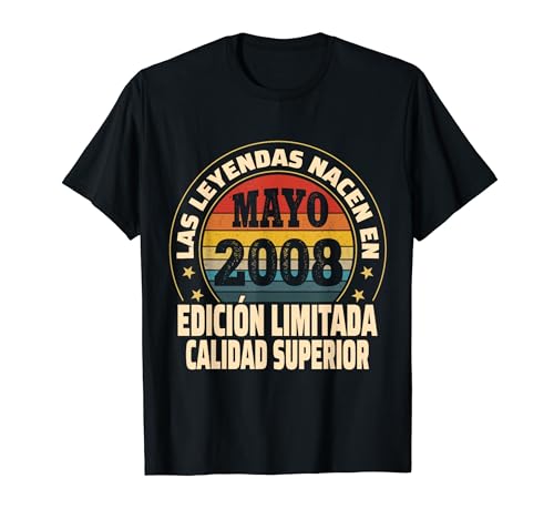 Edición Limitada Mayo 2008 - Cumpleaños 16 Años Camiseta
