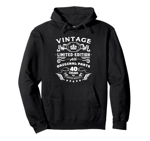Decoraciones de 40 cumpleaños Camisas de 40 cumpleaños para Sudadera con Capucha
