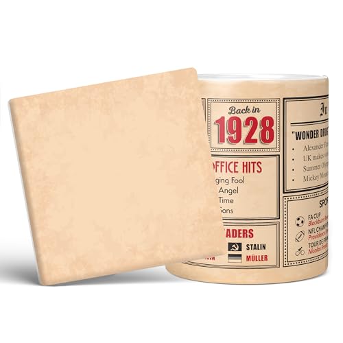 Mug Monster - Regalo de 97 cumpleaños – Taza de regreso en 1928 en este año, regalo para hombres...