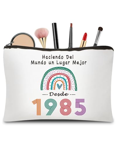 Regalo 40 años Mujer - Bolsa de Maquillaje para cumpleaños, Neceser Fabuloso para Mujer de 40...