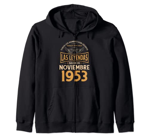 Cumpleaños Hombre Regalos Las Leyendas Noviembre 1953 Sudadera con Capucha