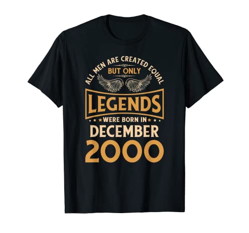 Las leyendas de cumpleaños nacieron en diciembre de 2000. Camiseta