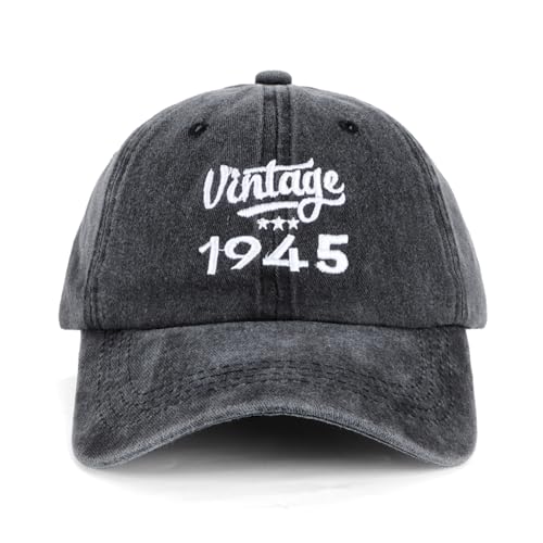 NOEMIN Gorra de béisbol Vintage para cumpleaños 80 para Hombres: Regalos de cumpleaños, Ideas...