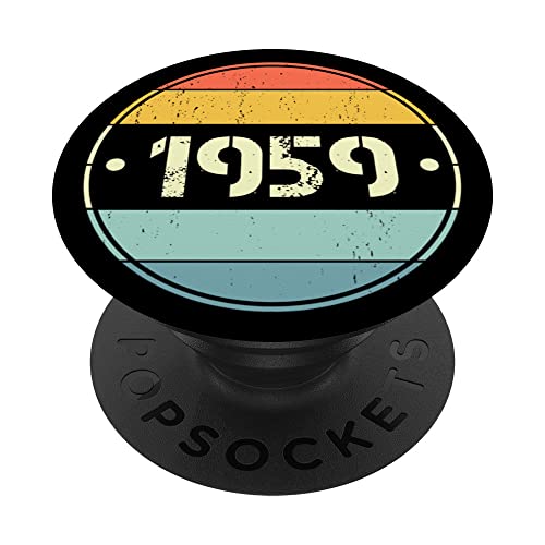 1959 Edición limitada 1959 cumpleaños Popsocket para hombres y mujeres PopSockets PopGrip...