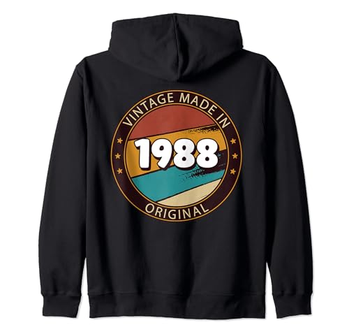 Cumpleaños De 1988 Sudadera con Capucha