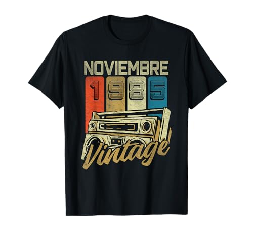 Noviembre 1985 Vintage - 41 Años Regalo Cumpleaños Hombre Camiseta