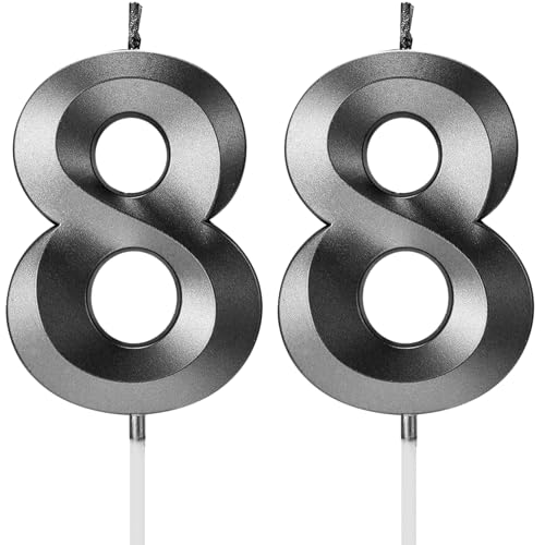 Velas de cumpleaños, velas de número, años de edad, para pasteles, feliz cumpleaños, diseño 3D,...