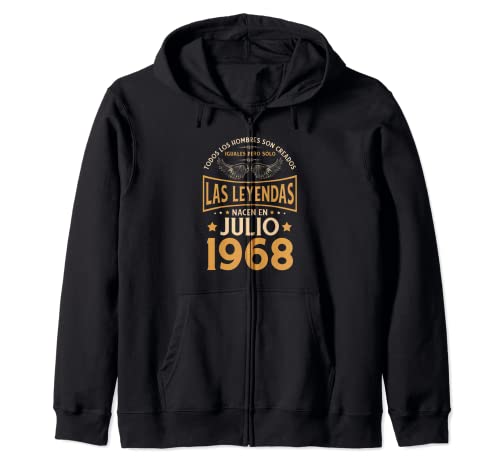 Cumpleaños Hombre Regalos Las Leyendas Julio 1968 Sudadera con Capucha