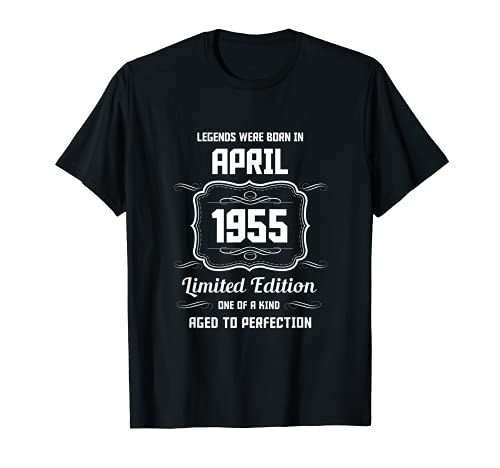 Las leyendas nacieron en abril de 1955 Camiseta