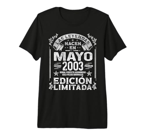 Las Leyendas Nacen en Mayo de 2003-23 Años Cumpleaños Camiseta Premium