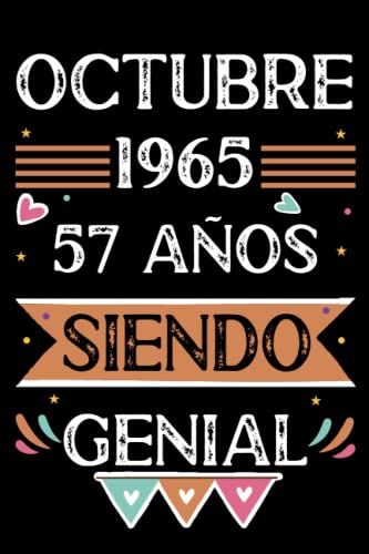CUADERNO, Octubre 1965,57 Años Siendo Genial: Libro de visitas, cuaderno, 110 páginas de...